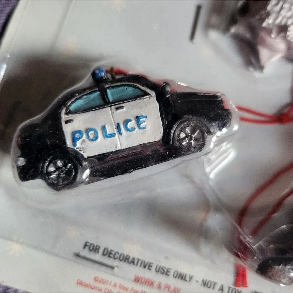 A Tree For Me Police Car German Shepard Police Theme Ornaments‎